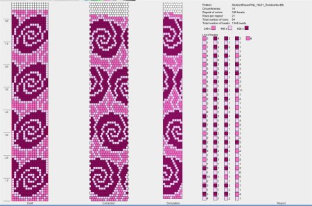 Схемы жгутов из бисера на 10 бисерин цветы