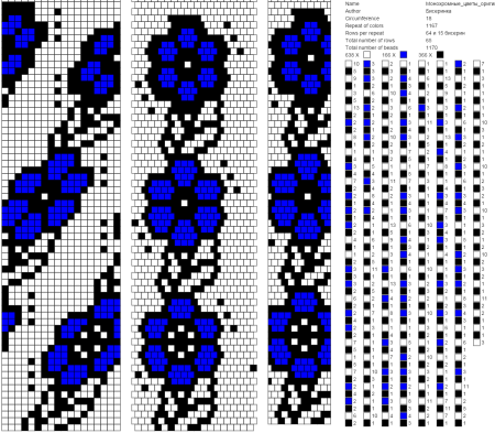 Схемы для фенечек из бисера