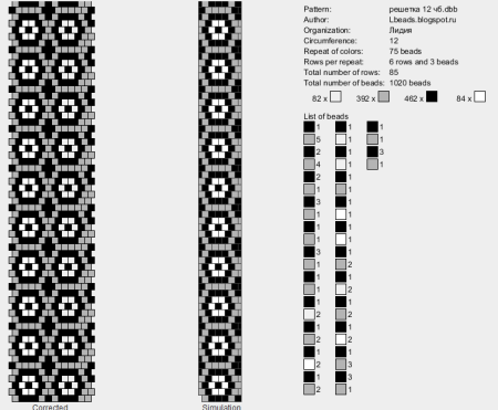 Схемы браслетов из бисера на станке для начинающих