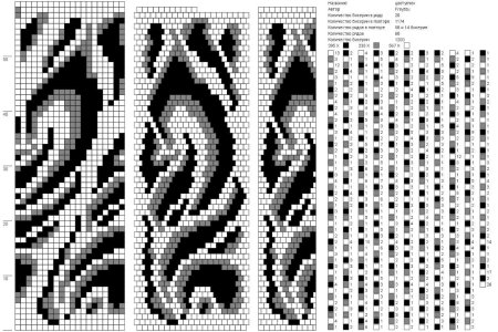 Вязаные жгуты крючком схемы