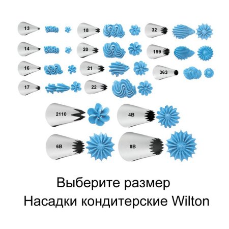 Насадка для крема Вилтон 1м