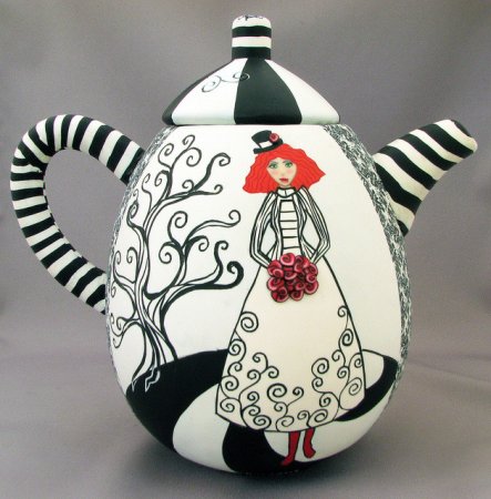 Разрисовать чайник