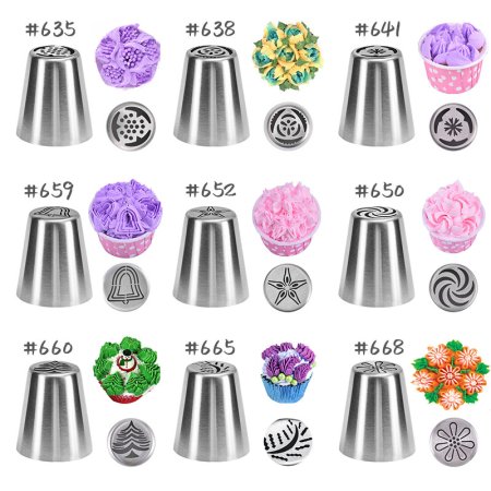 Кондитерские насадки и узоры