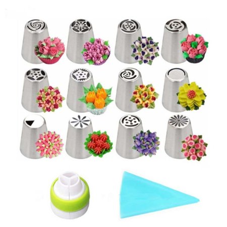 Рисунки с помощью кондитерского шприца