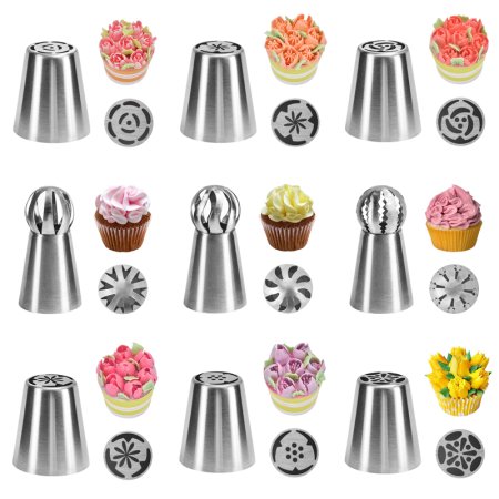 Украшение торта кондитерским мешком