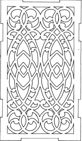 Прорезная резьба художественное выпиливание