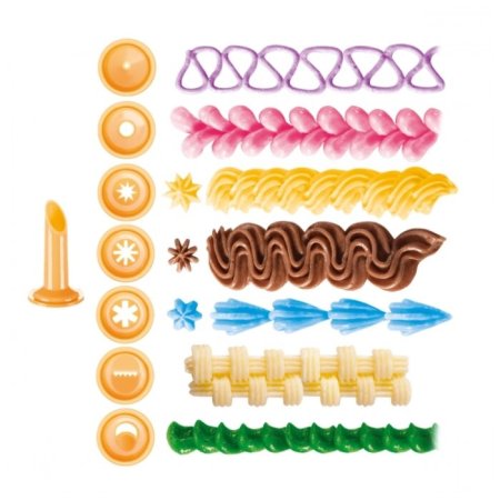 Украшение тортов кремом узоры простые