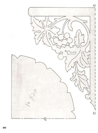 Прорезная резьба по дереву чертежи