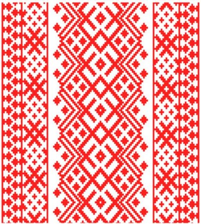 Мордовский эрзя национальный узор