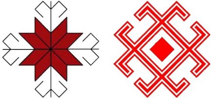 Марийский орнамент солнце кече