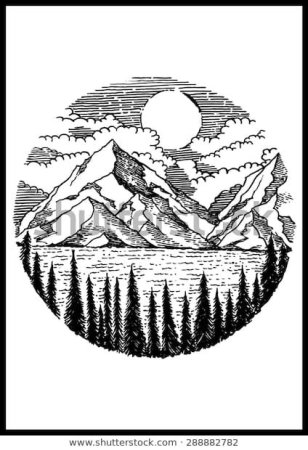 Орнамент горы