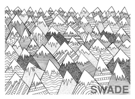 Орнамент горы