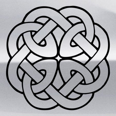 Кельтский узел удачи Триксель