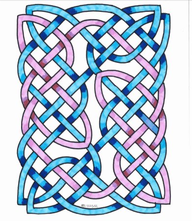 Орнамент плетенка