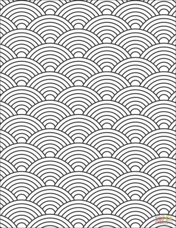 Японский узор паттерн