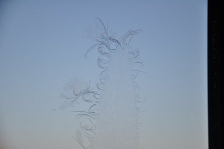 Рисунок морозные узоры на бумаге