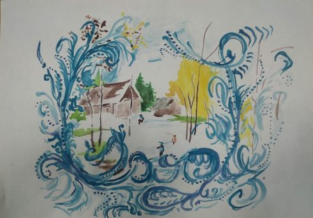 Зимние узоры для детей