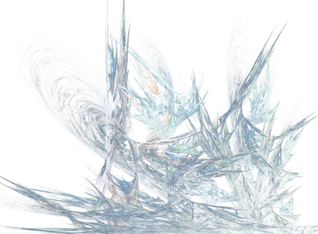 Иней на белом фоне