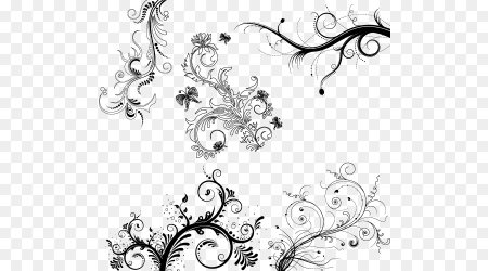 Красивый узор легкий