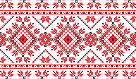 Мордовский национальный узор