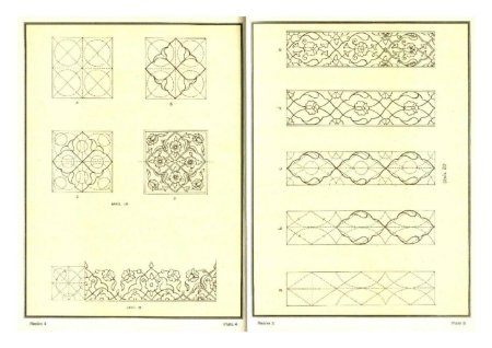 Этапы построения орнамента
