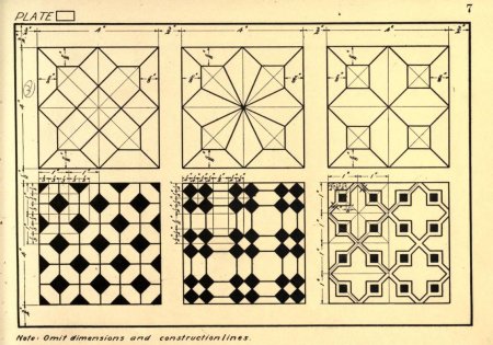 Построение геометрического орнамента