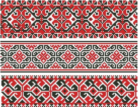 Мордовская вышивка орнамент