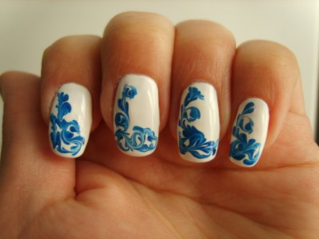 Маникюр иголкой