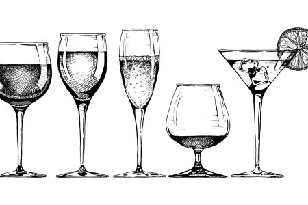 Бокалы для шампанского