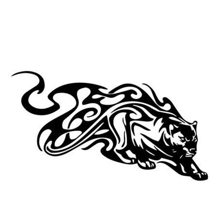 Пантера рисунок тату