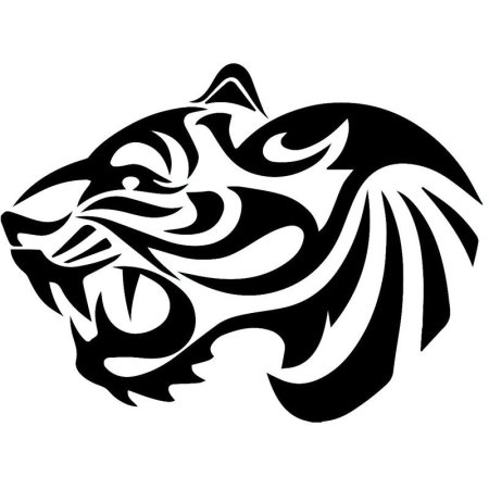 Тату трайбл тигр эскизы