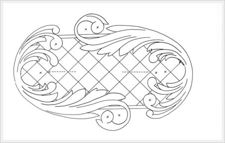 Трафареты для контурной резьбы по дереву