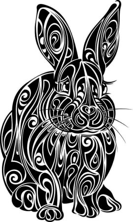 Кролик стилизация