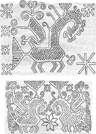 Древние образы в узорах вышивки