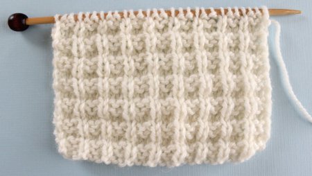 Knit Stitch: 50 Knit + Purl patterns