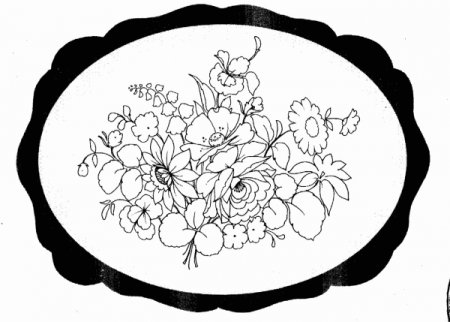 Круглый орнамент