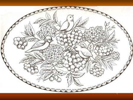 Жостово роспись по металлу 5