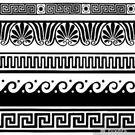 Орнаменты древнего Египта Меандр