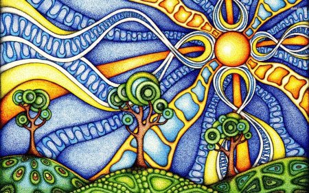 Психоделическое искусство хиппи