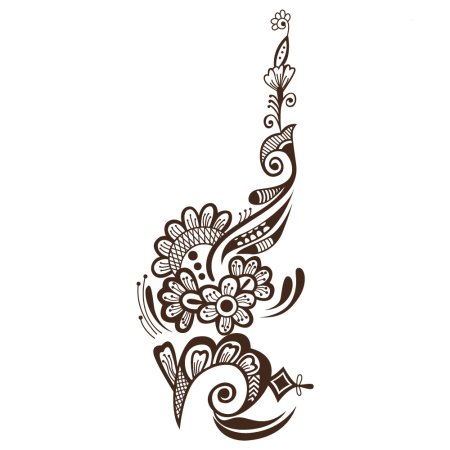 Трафареты для рисования хной на руках