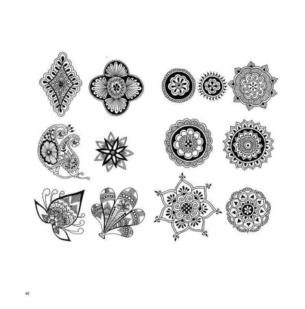 Рисунки хной эскизы