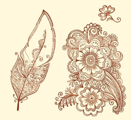 Эскизы для хны