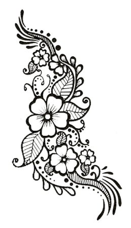 Мехенди эскизы