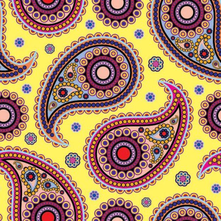 Орнаментальные мотивы в текстиле Индии