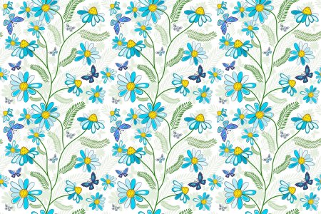 Цветочный узор