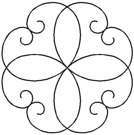 Трафареты для Стежки