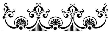 Татарский орнамент Пальметта