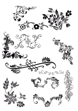 Узор горизонтальный