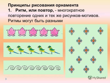 Орнамент сетка