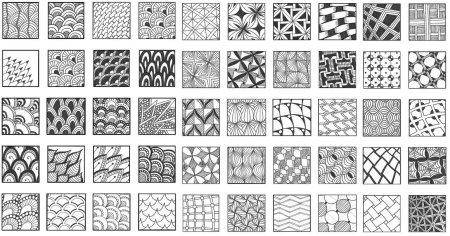 Орнаменты растительные для рисования